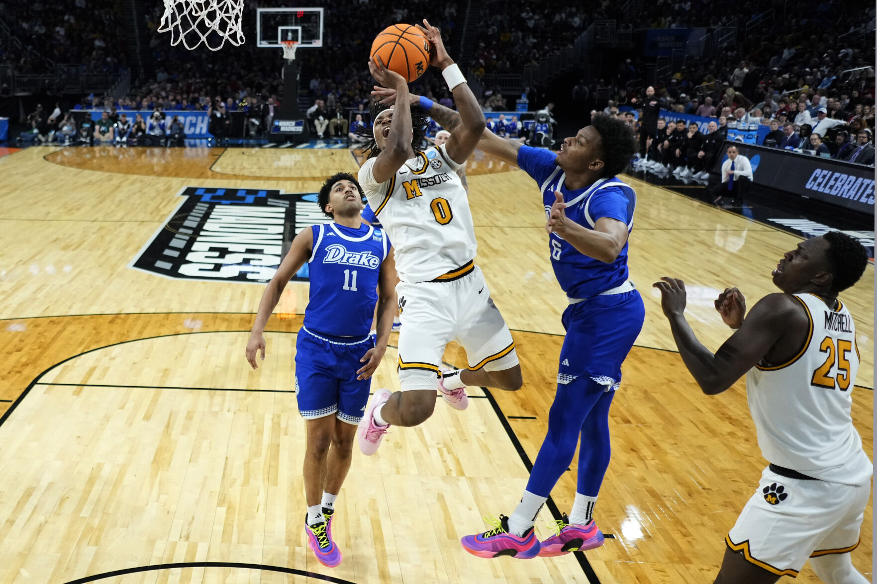 NCAA Drake Missouri Basketball